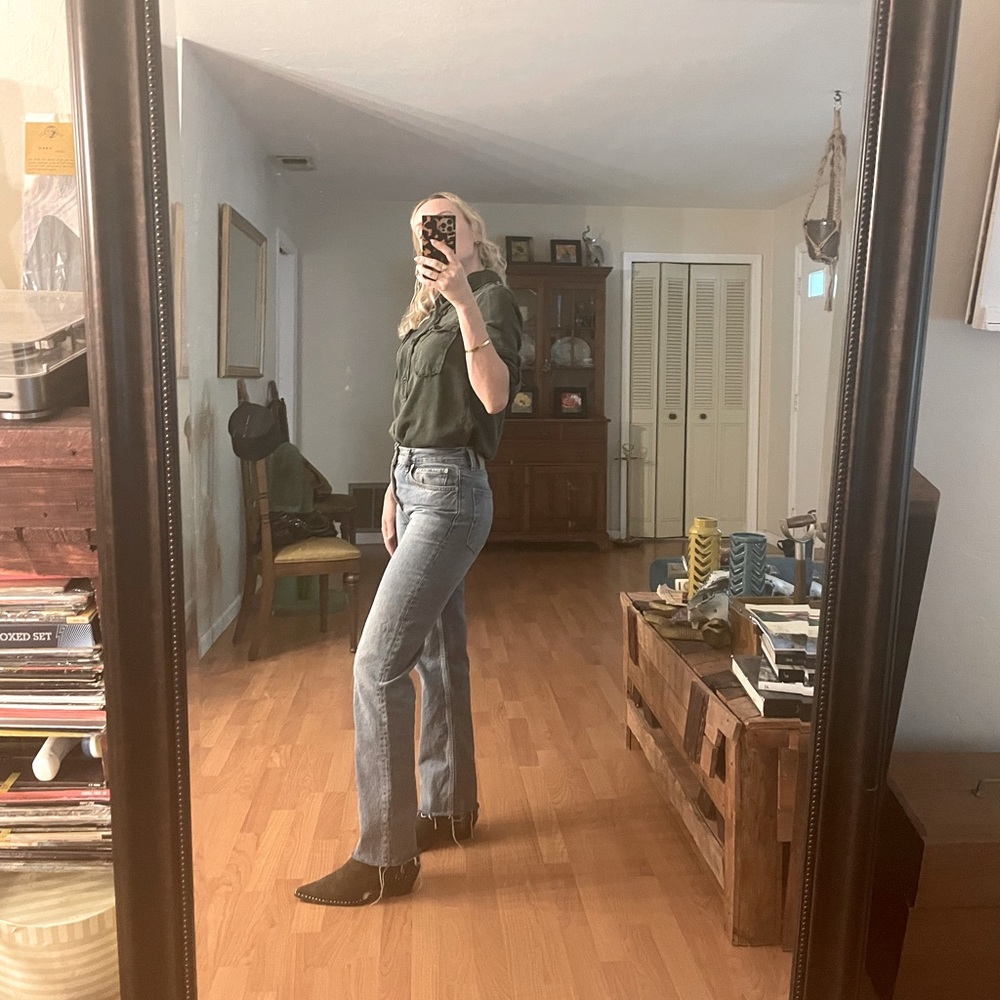 Anine Bing Jackie Straight Leg Jeans in Blue
Size 25 - Picture 11 of 11